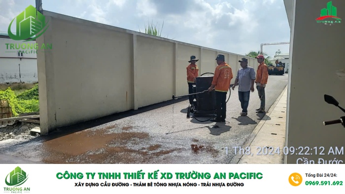 Trường An Pacific - Đơn vị thi công bê tông nhựa nóng lâu đời ở tỉnh Cần Thơ.