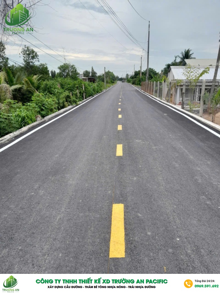 Thi công bê tông nhựa nóng polymer đem lại chất lượng cao, độ bền cao cho khách hàng.