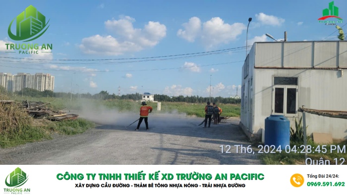 Công ty Trường An Pacific chuyên thi công bê tông nhựa nóng ở tỉnh Tây Ninh