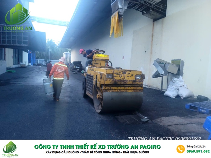 Chi phí thi công bê tông nhựa nóng Quận 7 tại Huỳnh Trường phụ thuộc vào điều kiện thi công 