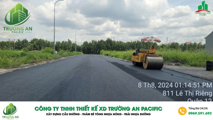 Quy mô, địa điểm, thời gian là những yếu tố ảnh hưởng đến chi phí thi công bê tông nhựa nóng Quận 10 tại TAP