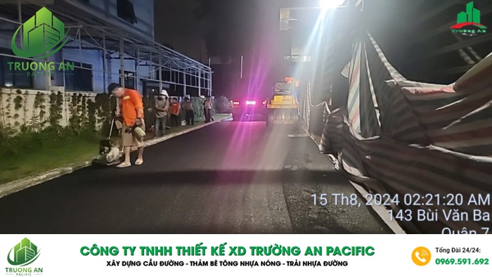 Bê tông nhựa nóng được sử dụng rộng rãi trong giao thông đường bộ